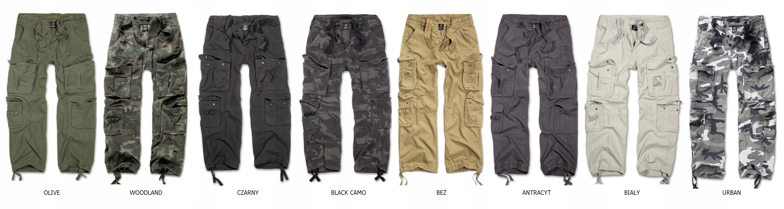 ORYGINAŁ SPODNIE AIRBORNE BOJÓWKI M65 BRANDIT L Rozmiar L