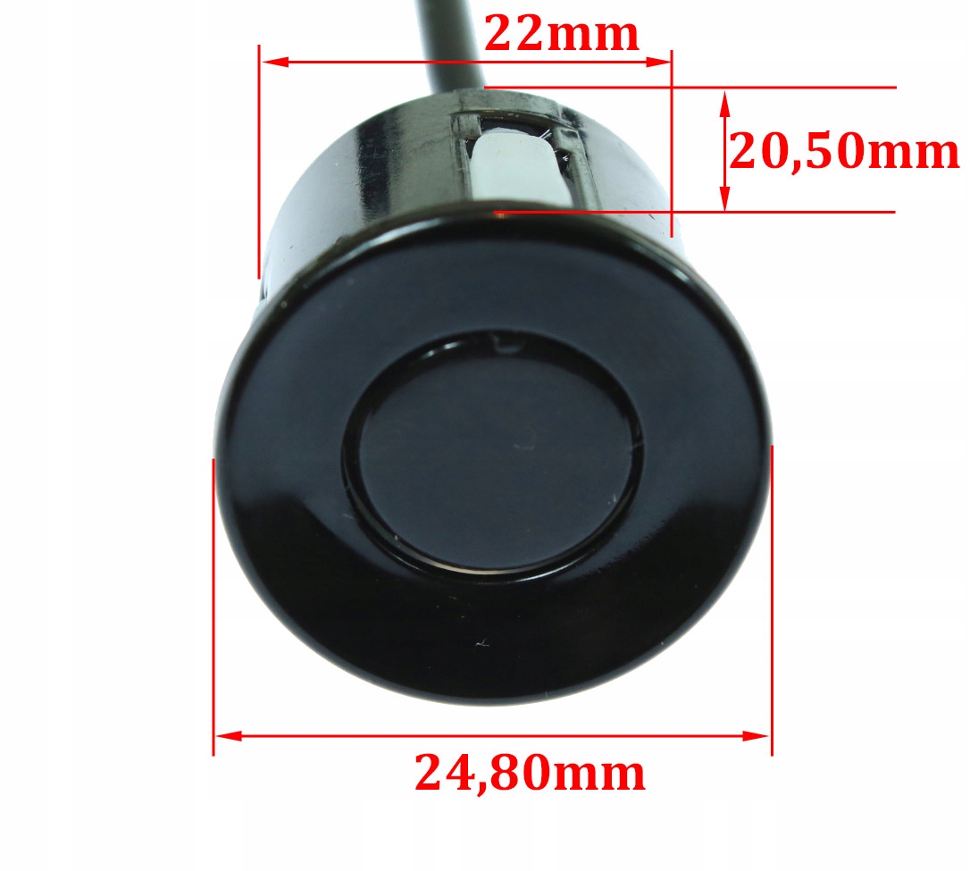 CZUJNIKI PARKOWANIA COFANIA PRZOD I TYL LED LCD 8C Voltage 12 V