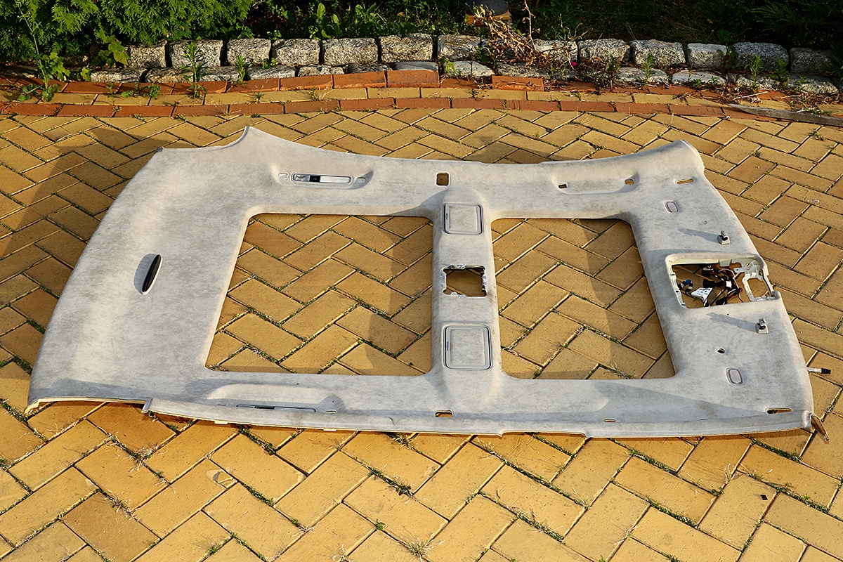 Podsufitka panorama long Lear kompletna Mercedes W221