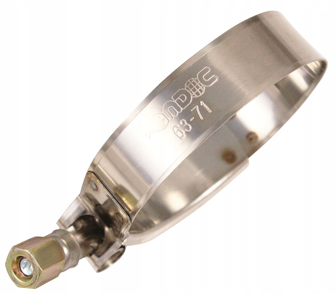 MDC T-Clamp Opaska zaciskowa intercooler 63-71mm nierdzewna obejma cybant
