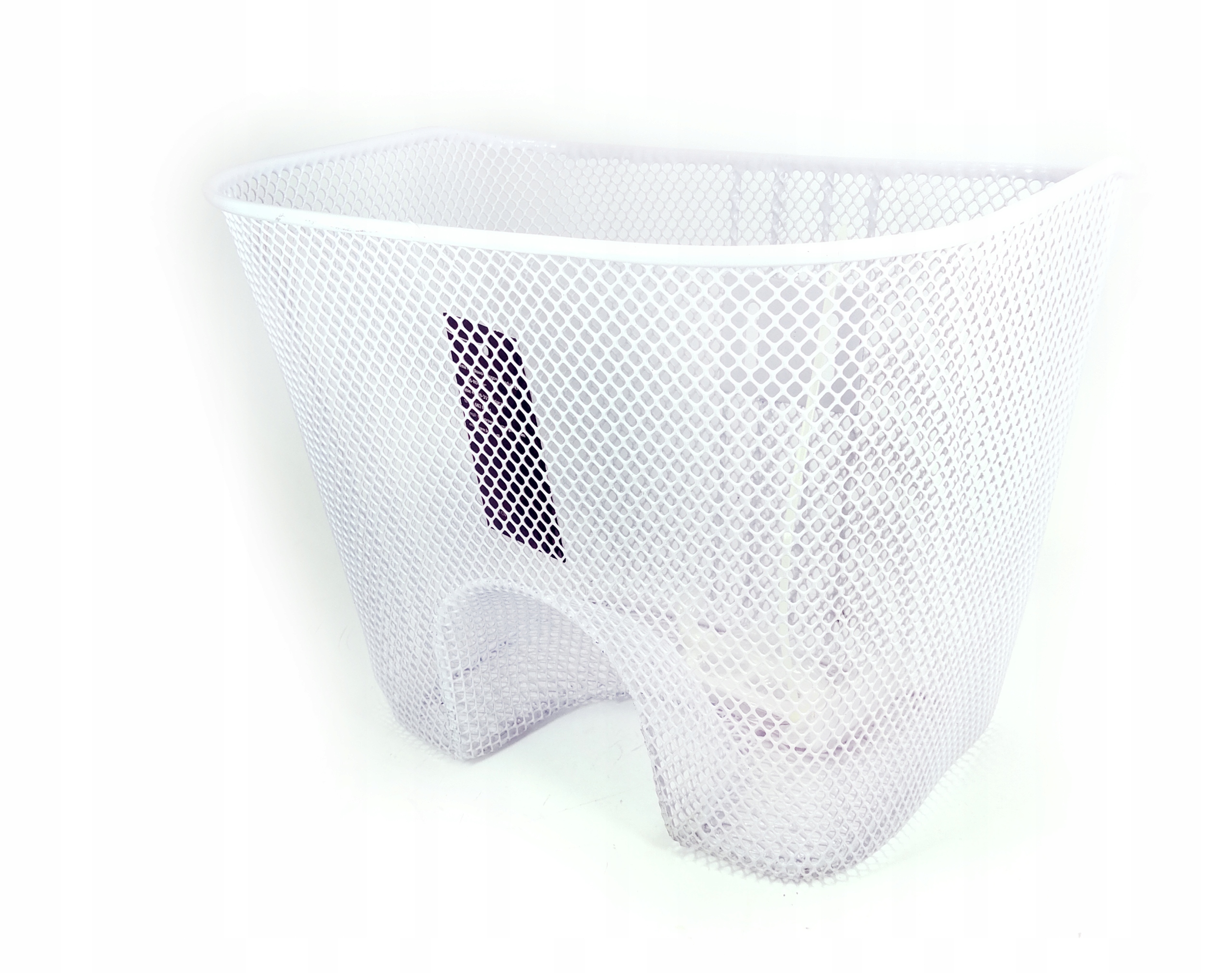 

Metalowy Koszyk Rowerowy Siatka Przód +lampa Retro