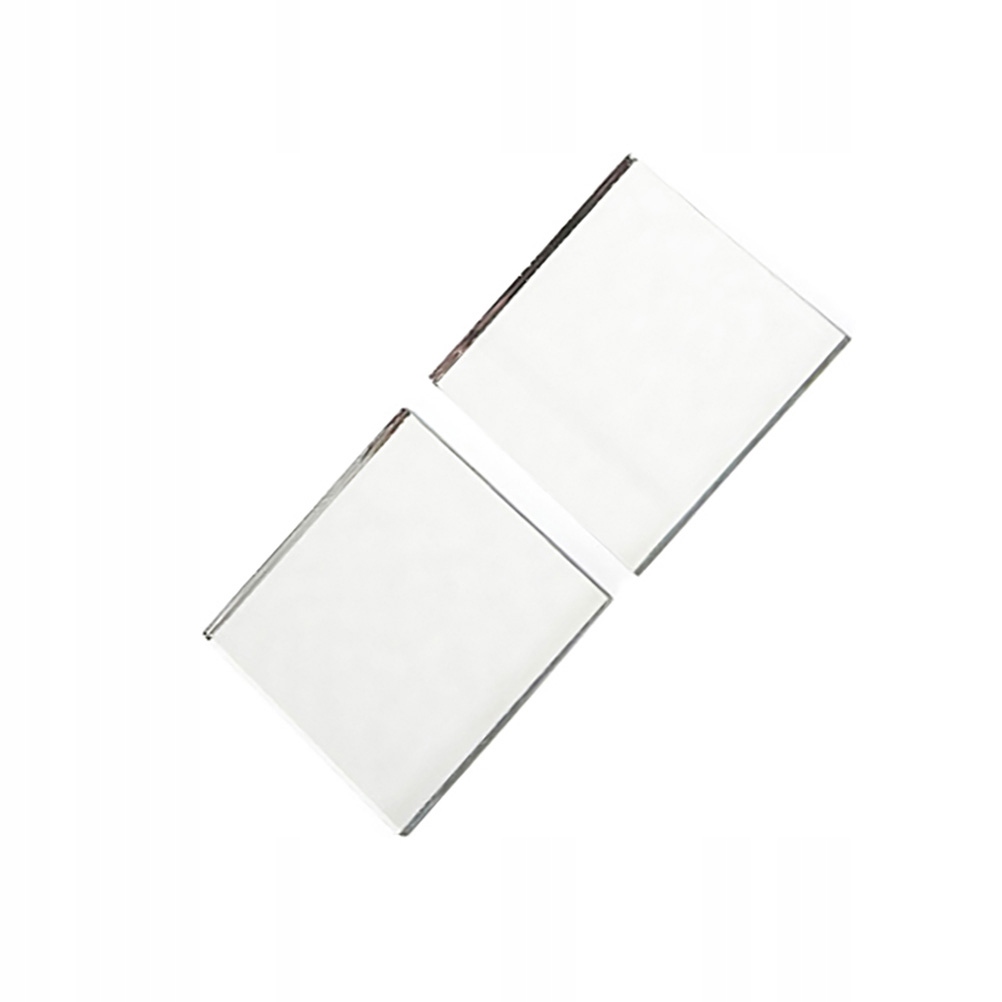 Kwadrat 10 cm lustro akryl Dekoracja 25 szt