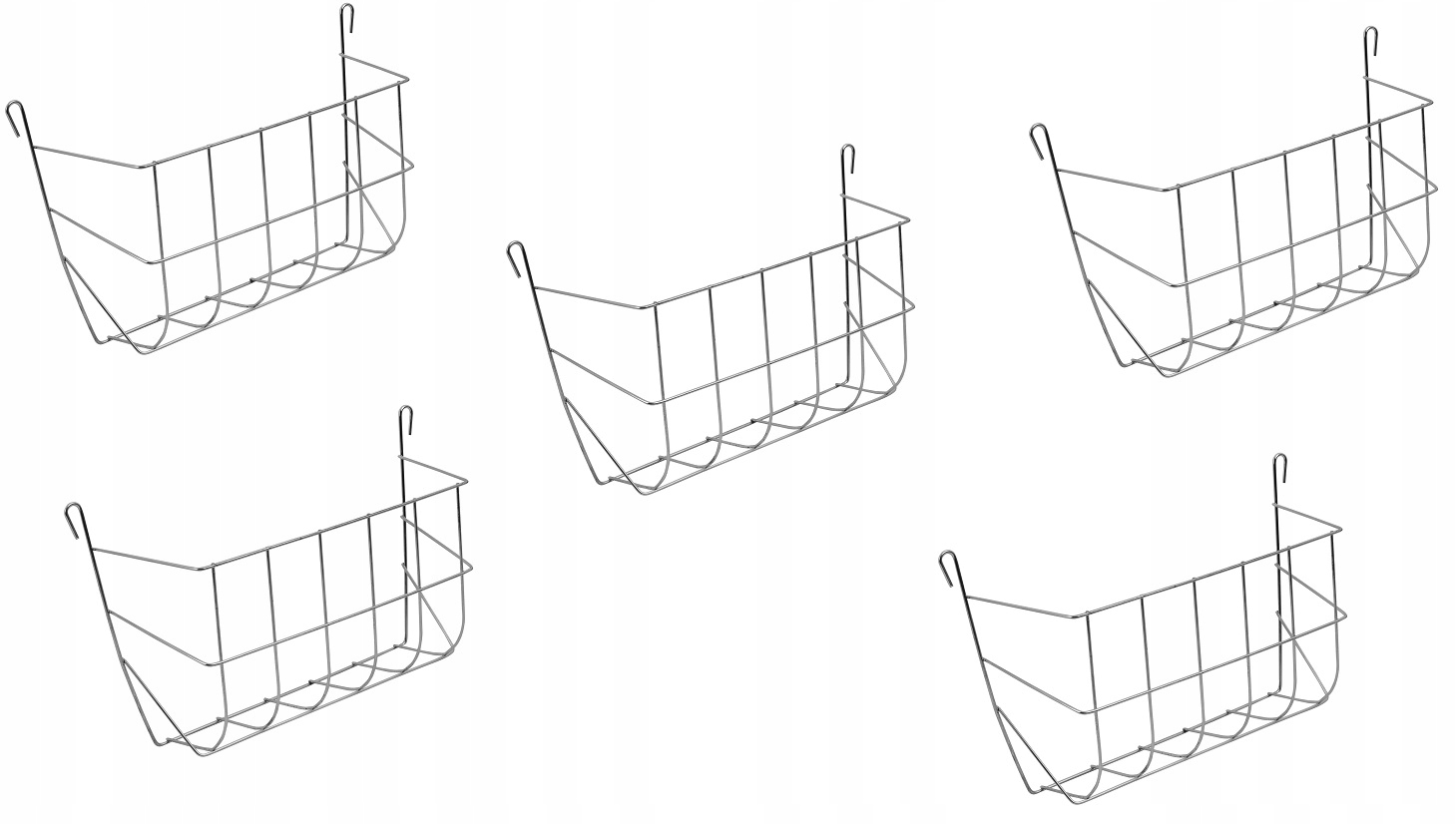 Levně Pašník Žebřík pro králíky 25 cm, sada 5 ks