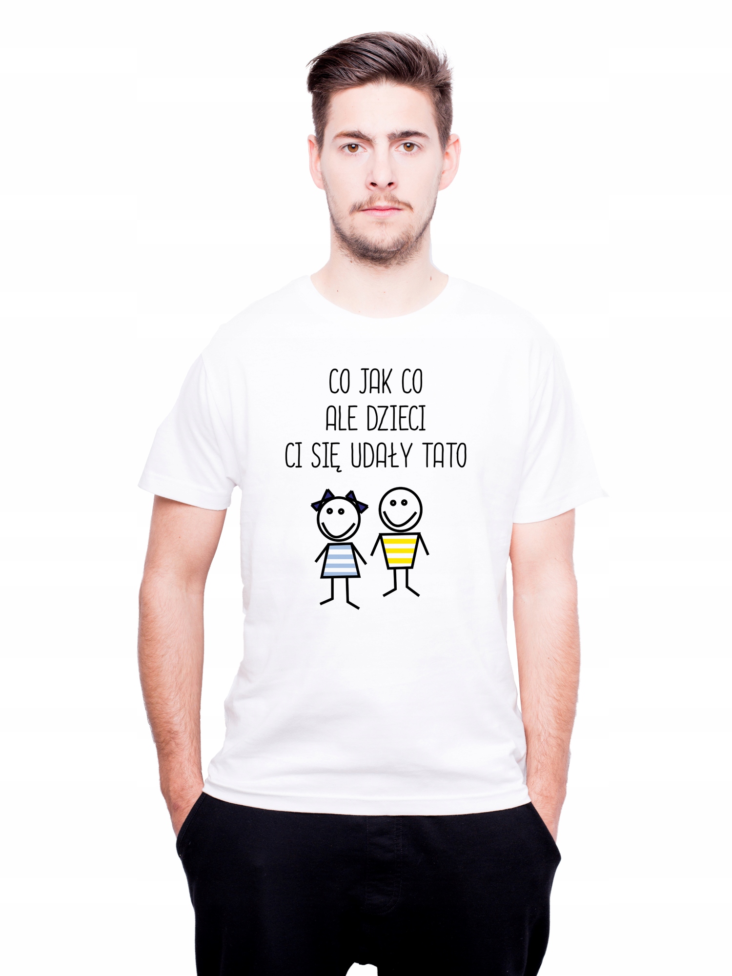 

T-shirt męski Koszulka dla Taty Prezent Wzory - M