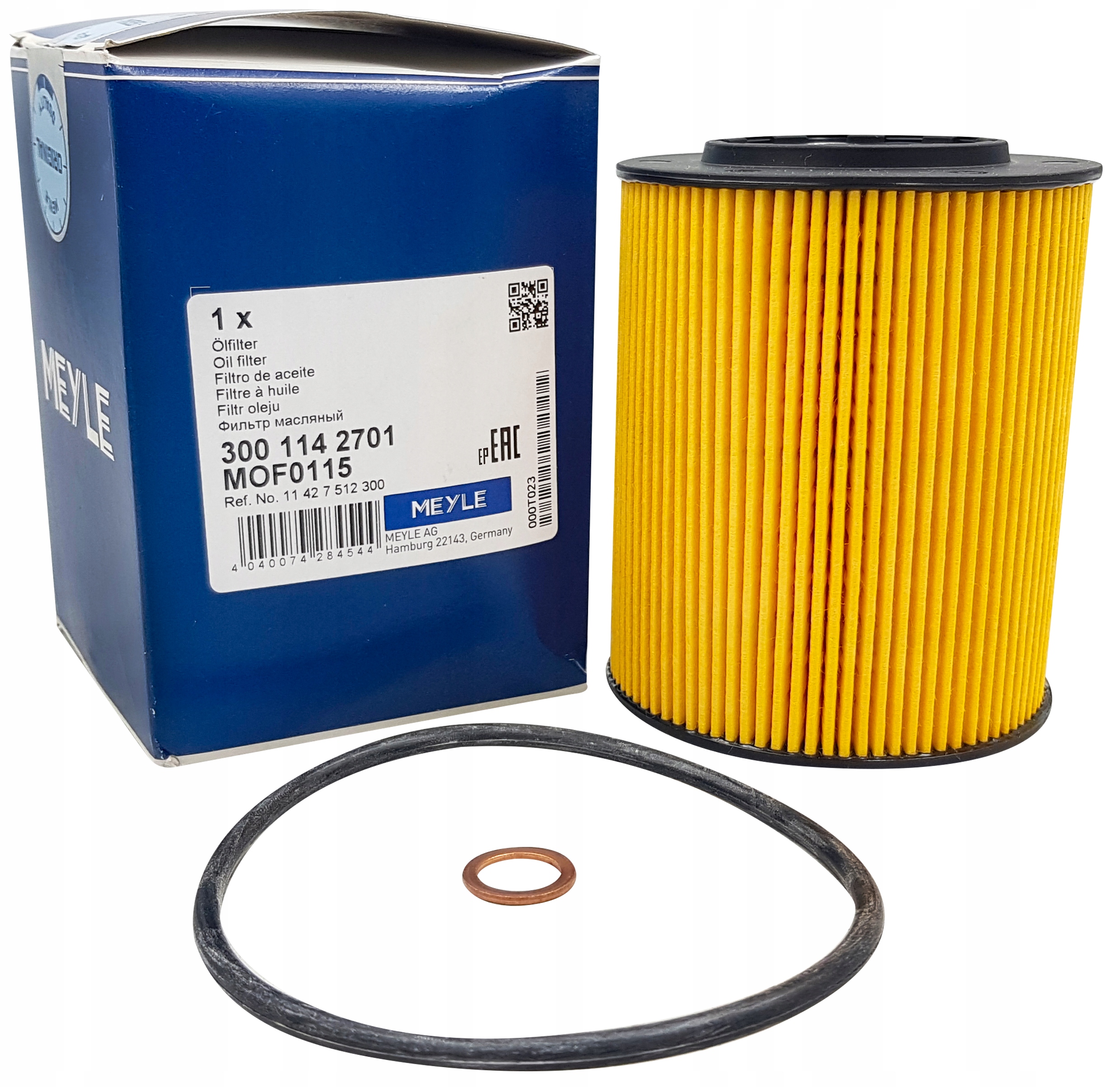 

Filtr Oleju Meyle Do Bmw 3 E36 E46 5 E39 E60 E61