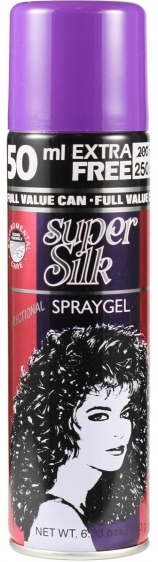

Super Silk spraygel - lakier do włosów Super Silk