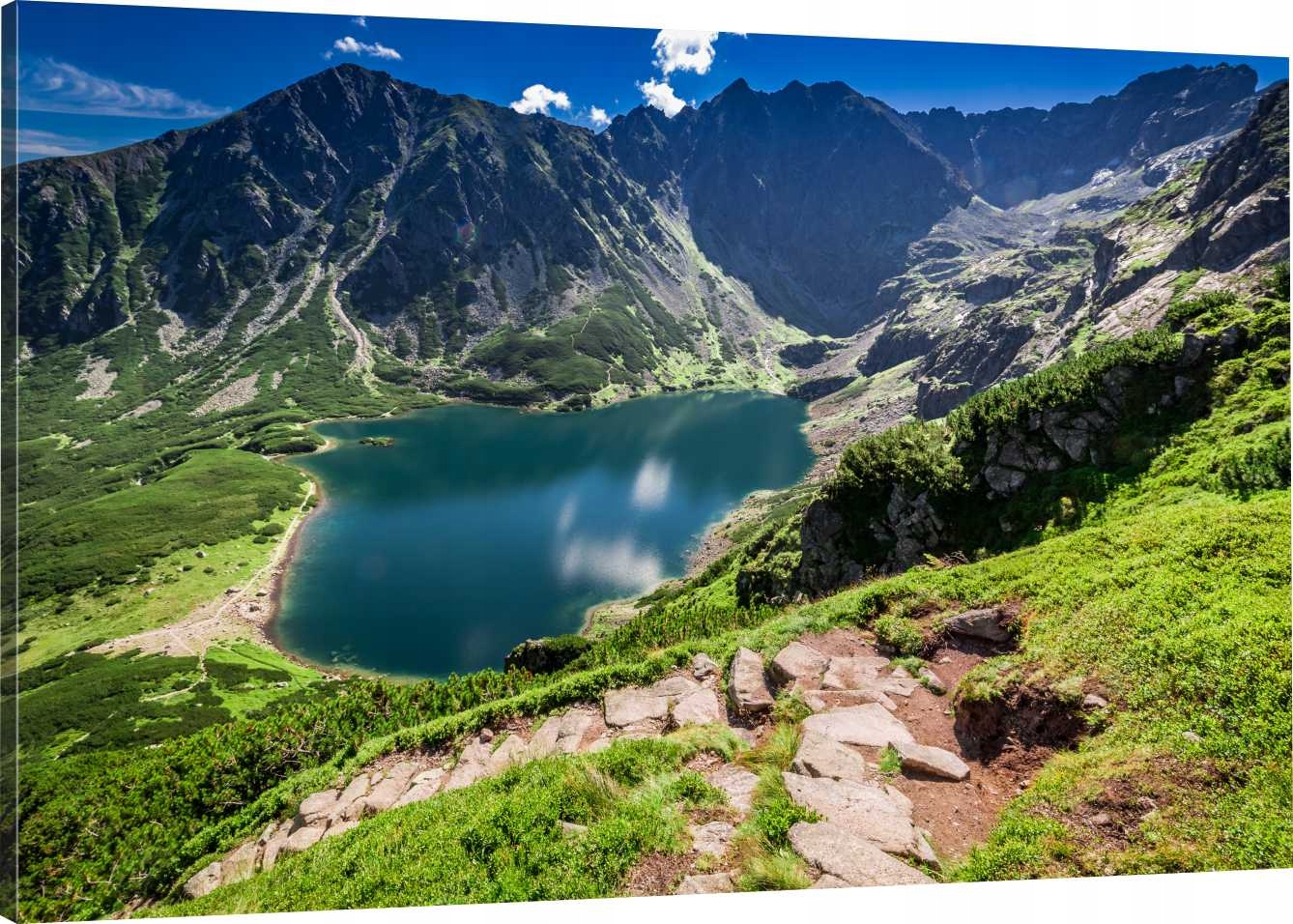 

Obraz Na Płótnie Do Salonu Czarny Staw 100x70