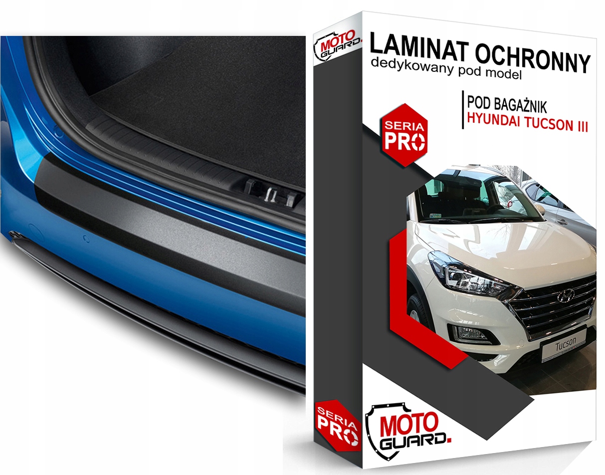 Černá Fólie Ppf na zadní nárazník Outlander II Sada