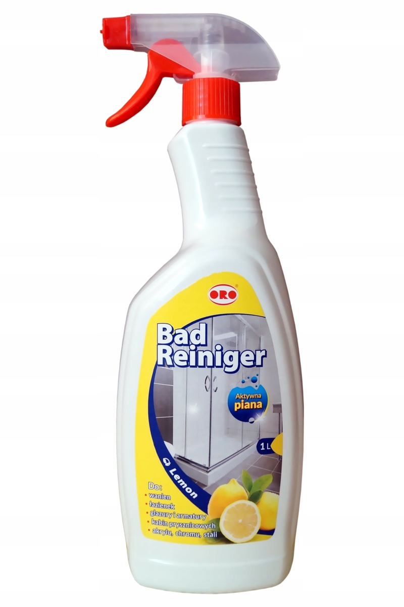 

Oro Bad Reiniger płyn do kabin prysznic. Cytryna