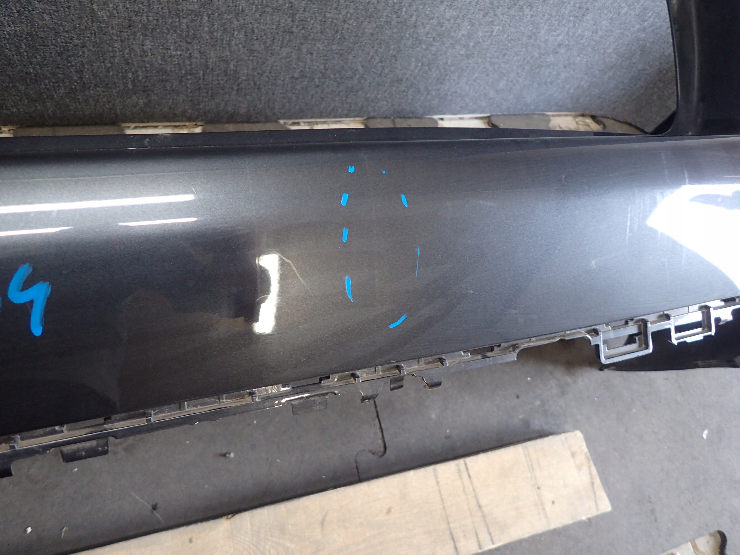 BUMPER REAR PART MERCEDES C KLASA W205 KOMBI