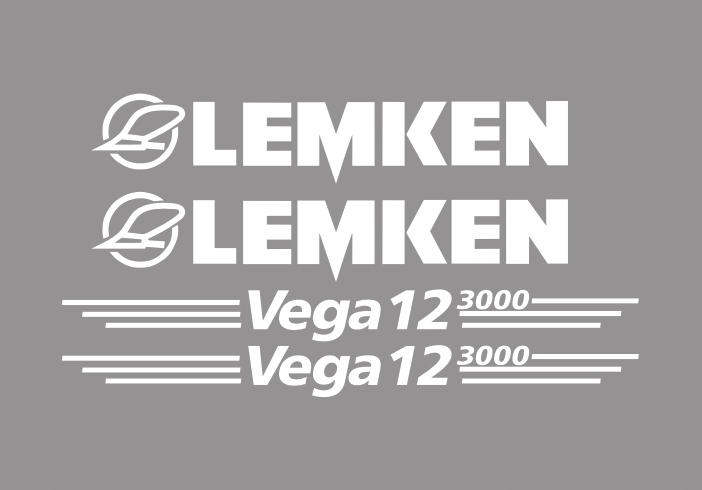 Samolepky s polepem Lemken Vega 12