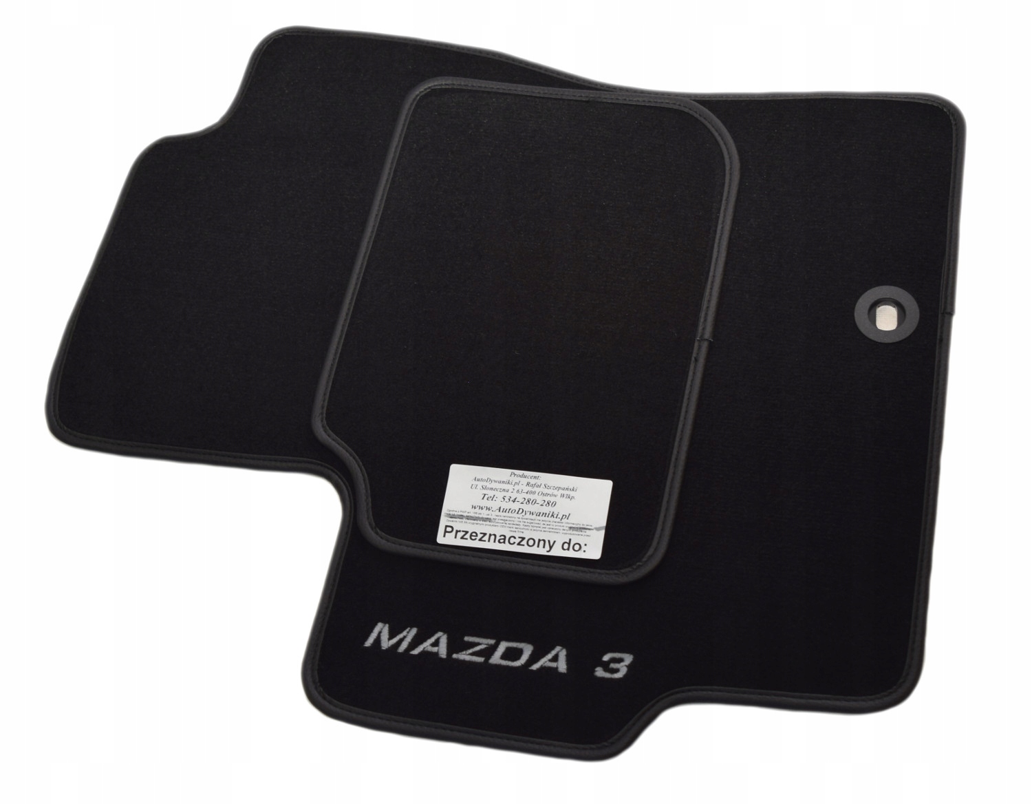 Mazda 3 2003 2009r Dywaniki welurowe CL HAFTx4 Multi Element Set Sets