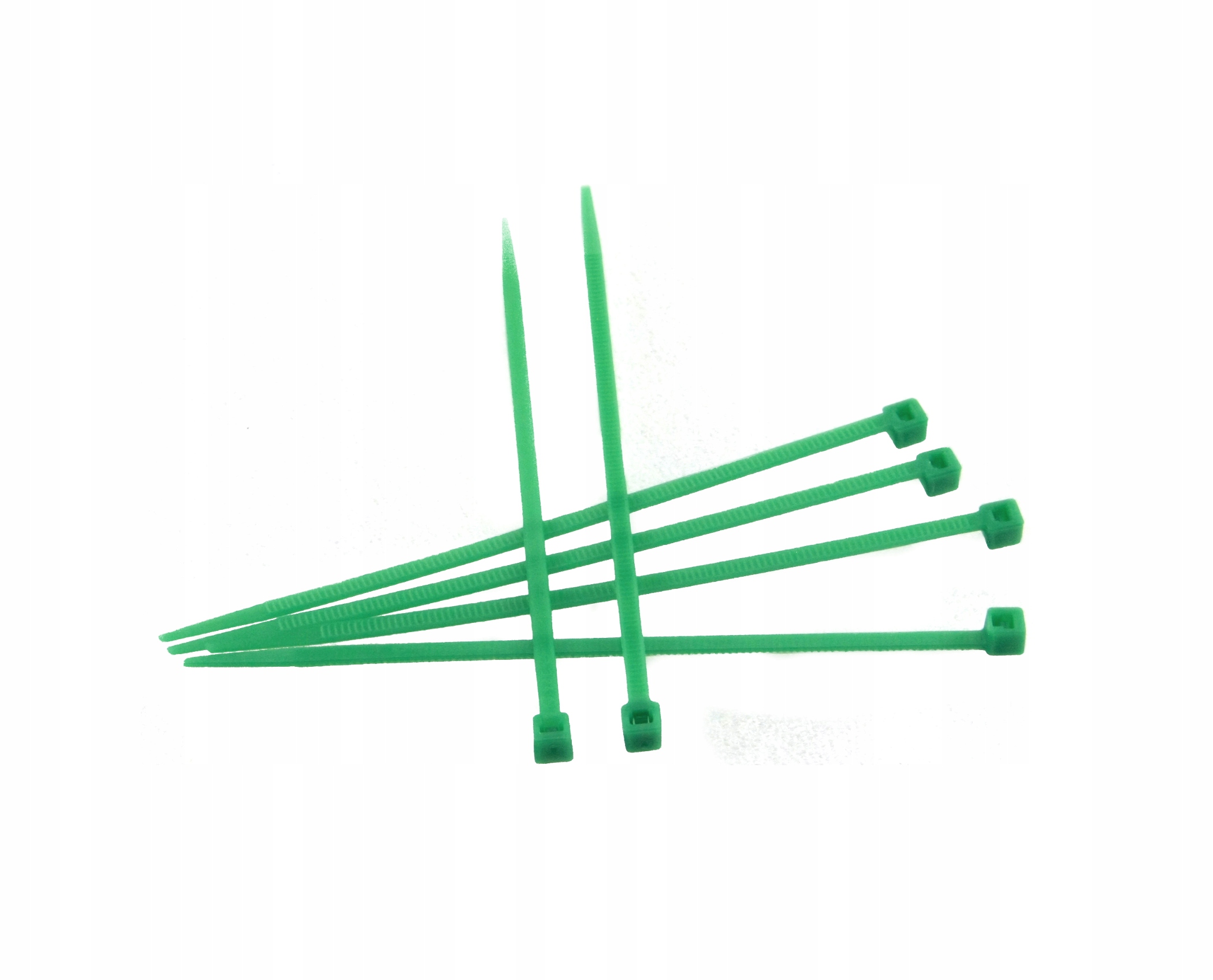 

8x Opaski Kablowe Zaciskowe Trytytki Zielone 10cm