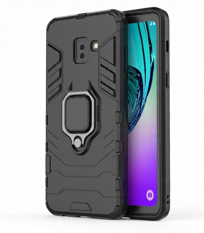 

Etui Pancerne Holder Ring Do Samsung J6 Plus+szkło
