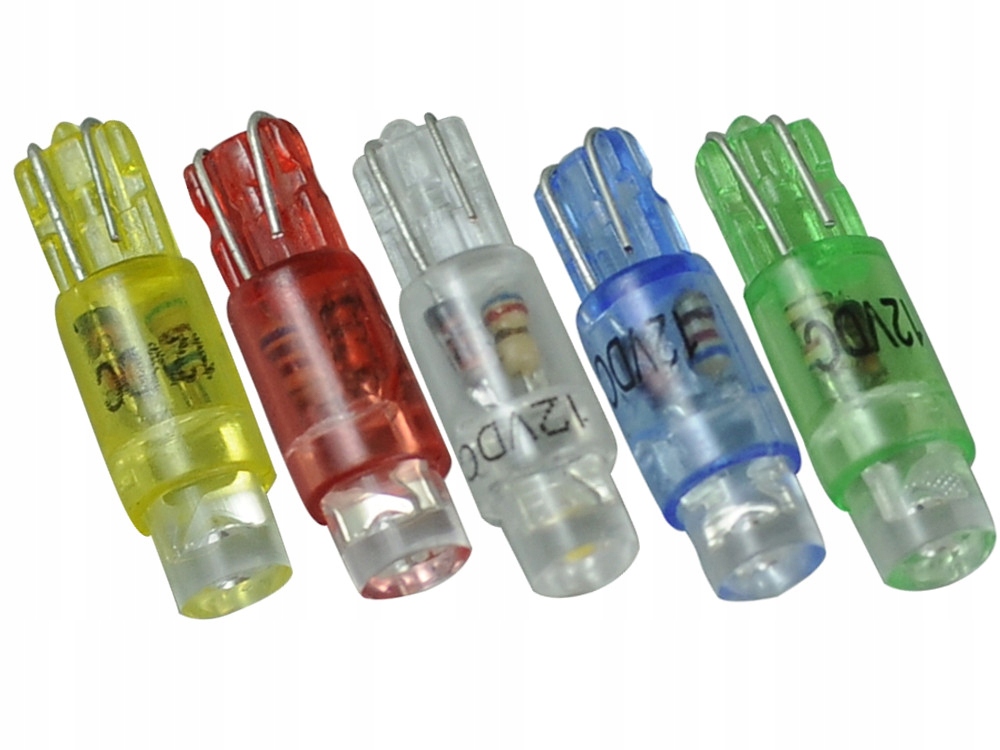 

T5 żarówka Led R5 zegar deska 24V Tir W1,2W W2,3W