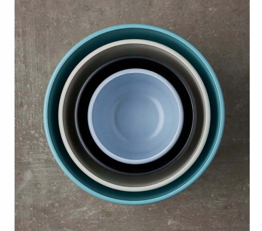 CIRQULA ZESTAW 3 MISKI POJEMNIKI SZCZELNE ŻYWNOŚĆ Materiał plastik