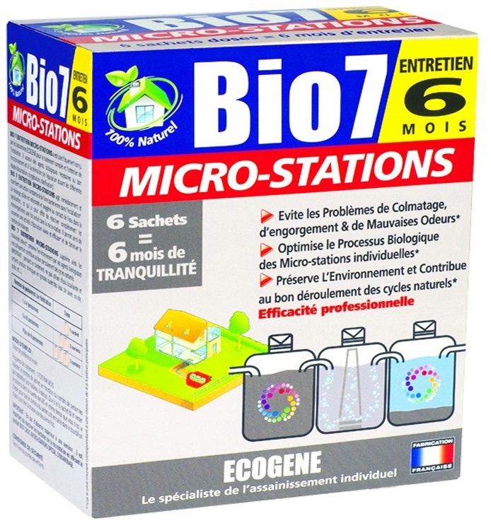 Bio 7 Entretien Microstations. Kyslíkové baktérie