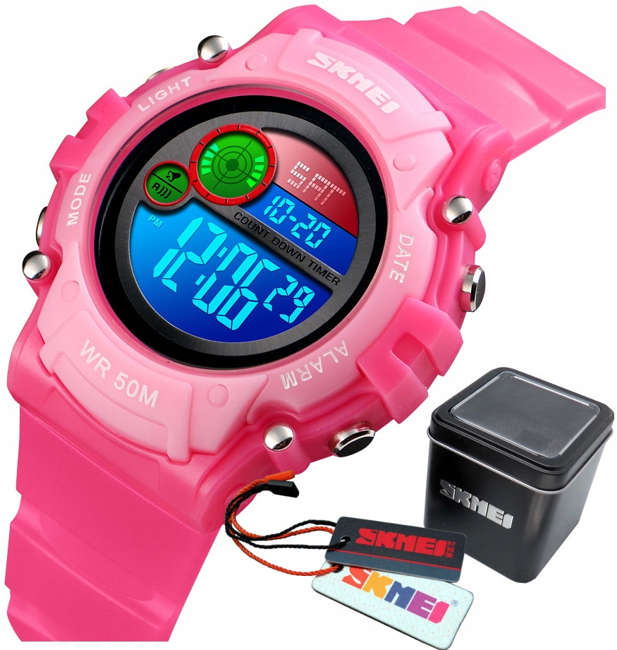 Dětské Barevné Led Hodinky Nový Model