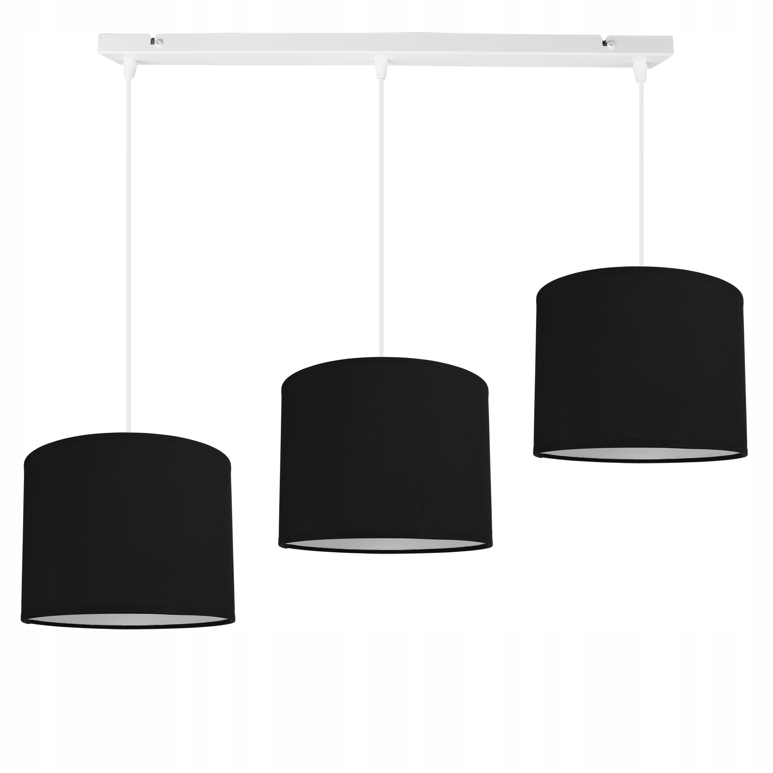 LAMPA WISZĄCA SUFITOWA ŻYRANDOL ABAŻUR NOWOCZESNA Materiał dominujący tkanina