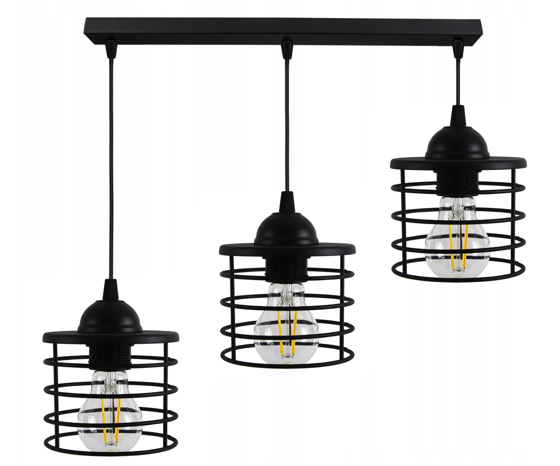

Lampa Wisząca Żyrandol Plafon Circle Edison Led