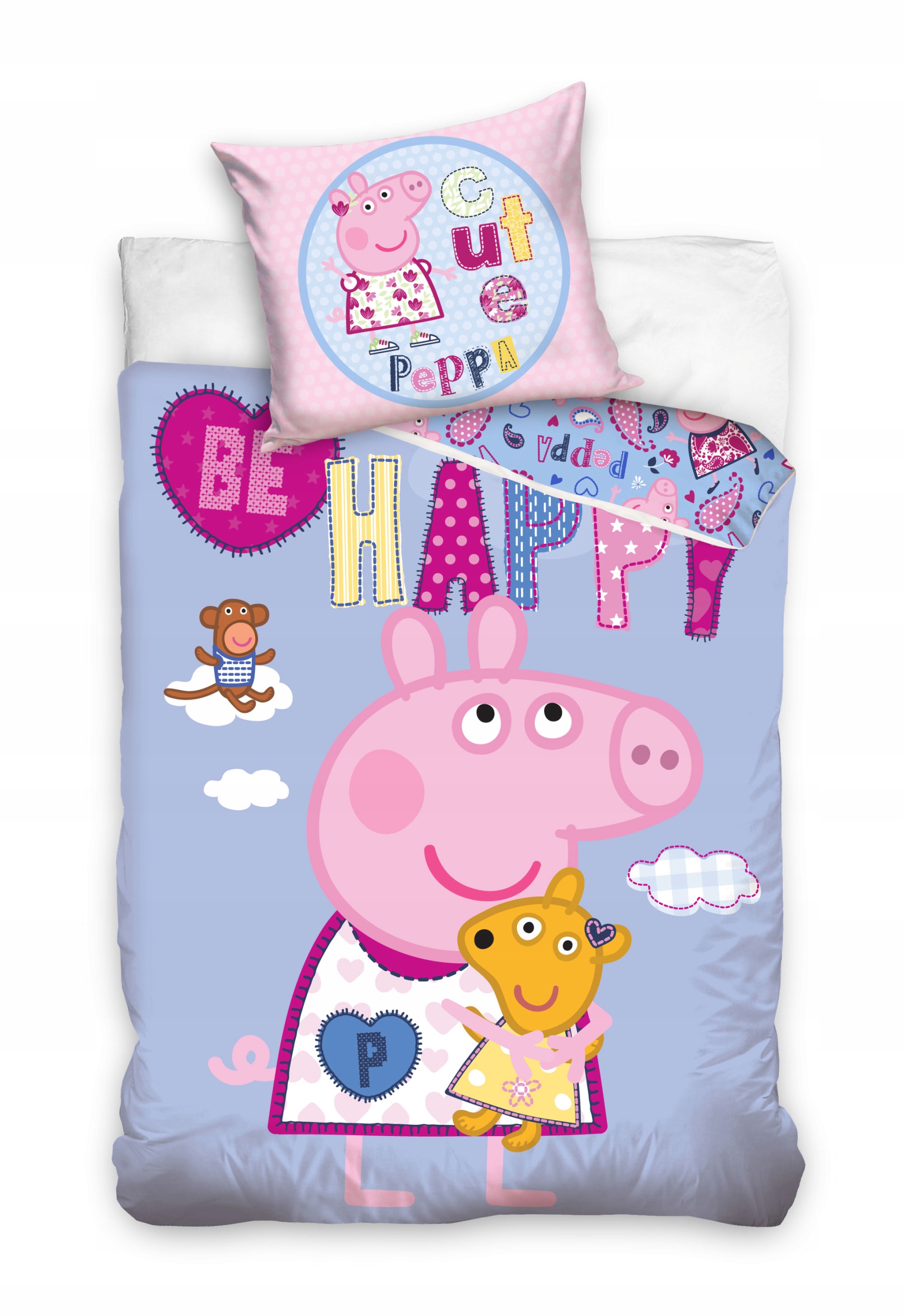 

Pościel dziecięca świnka Peppa pepa 160x200 Suzy