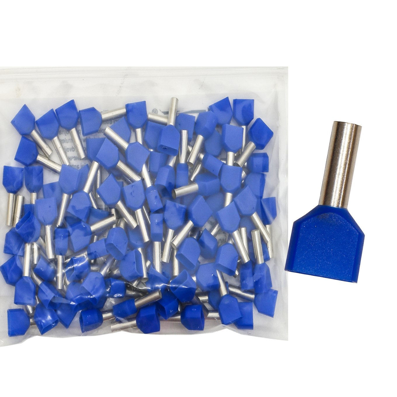 

Tulejka izolowana kablowa podwójna 2x2,5 100szt