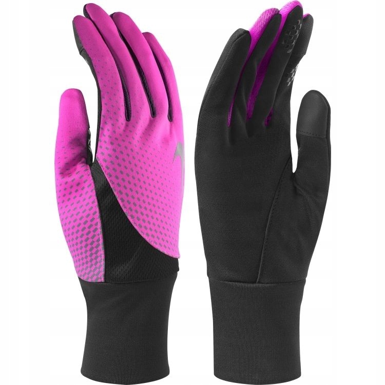 Damskie Rękawiczki Biegowe Nike Dri-fit Tailwind Run Gloves r. L