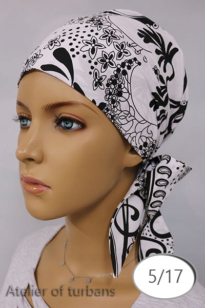Chusta Carmen - bawełna Turban po chemioterapii Cechy dodatkowe brak