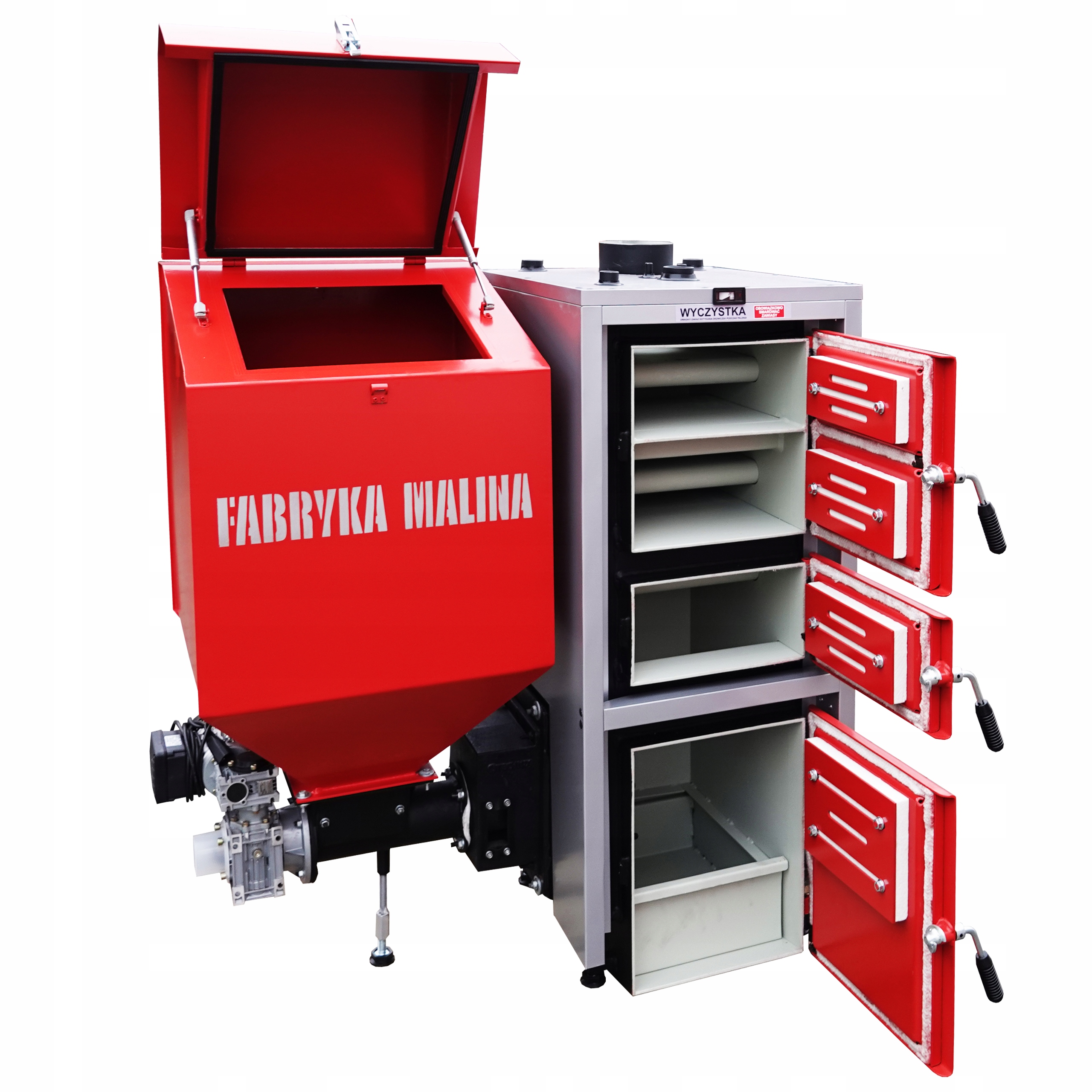 PIEC GROSZEK 5KLASA 15kW ECODESIGN KOCIOŁ MALINA