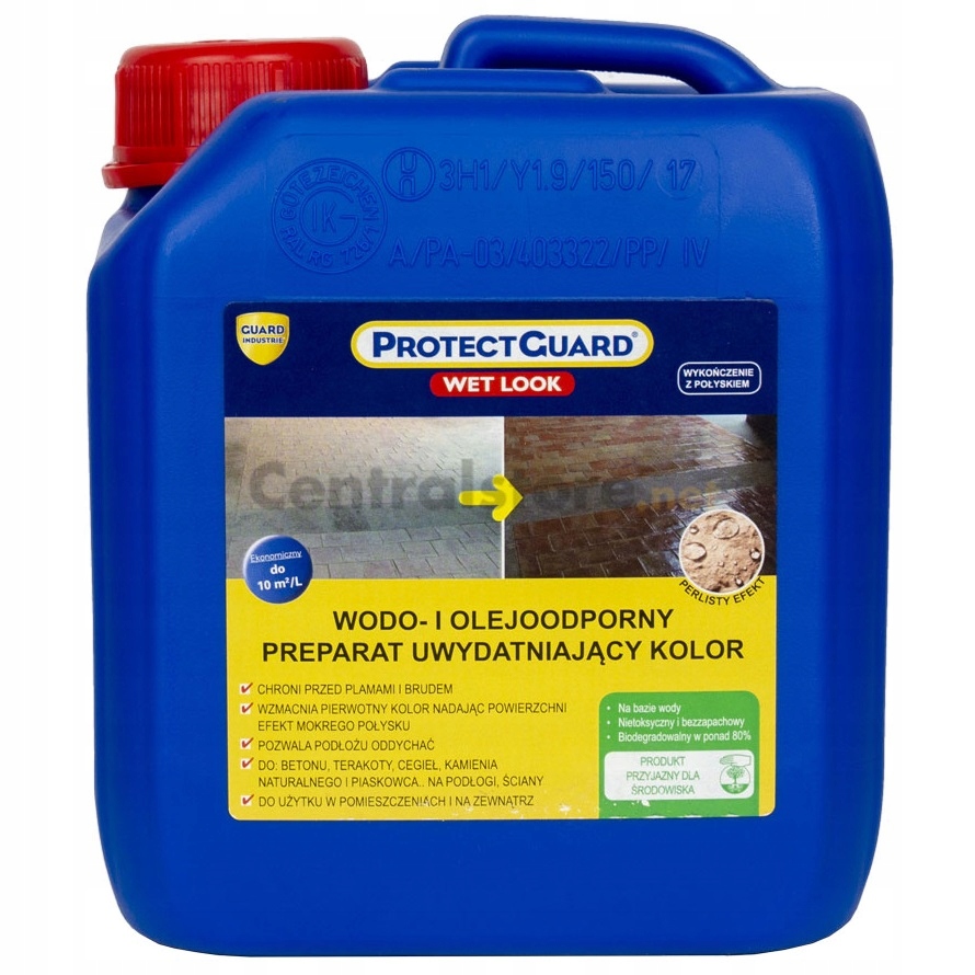 Impregnát na cihly s leskem Mokrý Efekt 2L