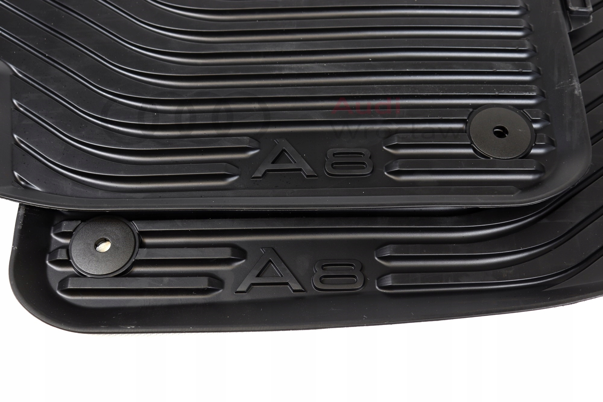 DYWANIKI GUMOWE PRZÓD TYŁ AUDI A8 D4 KOMPLET ORYGINAŁ ASO JAKOŚĆ PREMIUM Liczba elementów 2