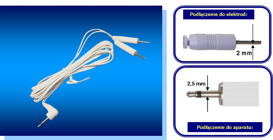 PRZEWODY: MICRO JACK (2,5 mm) na 2 x PIN (2 mm) EAN (GTIN) 6913011780059