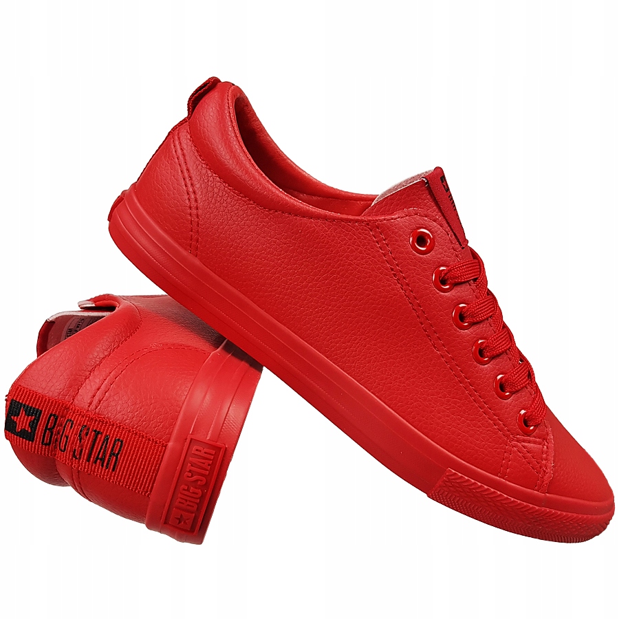 

Trampki Big Star ekoskóra czerwone DD274686 37