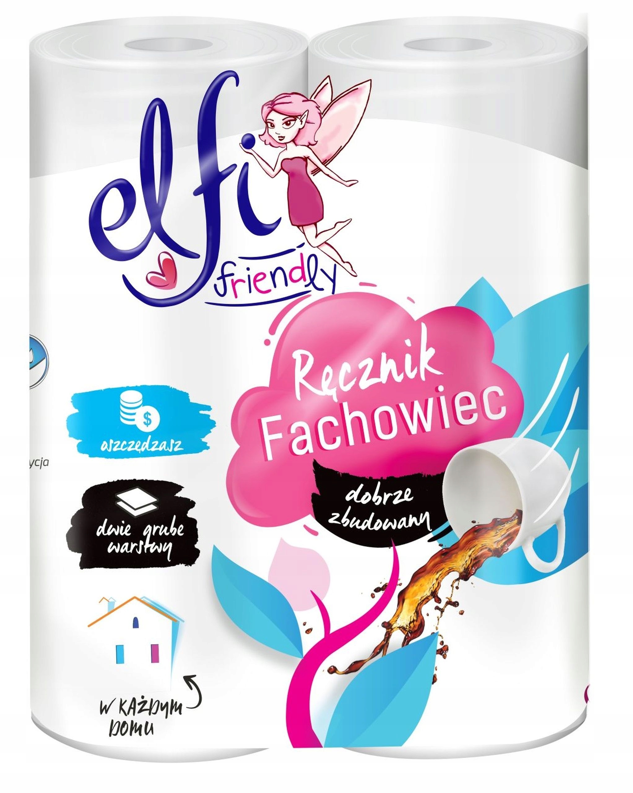 

Uniwersalny ręcznik kuchenny papierowy 2 sztuki