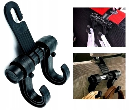 WIESZAK SAMOCHODOWY NA ZAKUPY SIATKI TORBĘ PLECAK