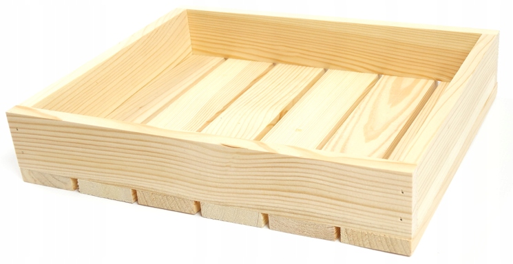

Skrzynka Drewniana Dekoracyjna Heblowana 30x25x6