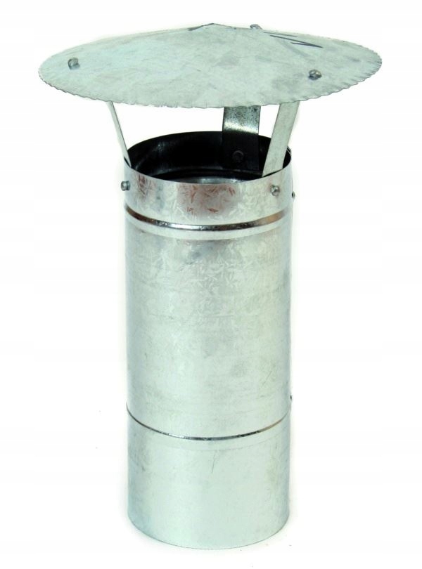 

Kominek Daszek Wentylacyjny 200 Ocynkowany