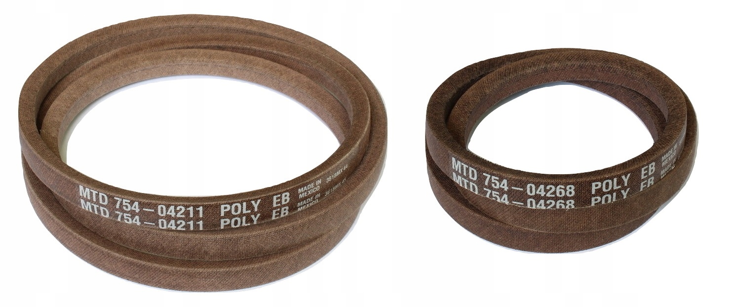 

Pasek Traktorka 754-04211+754-04268 Oryginalne Mtd