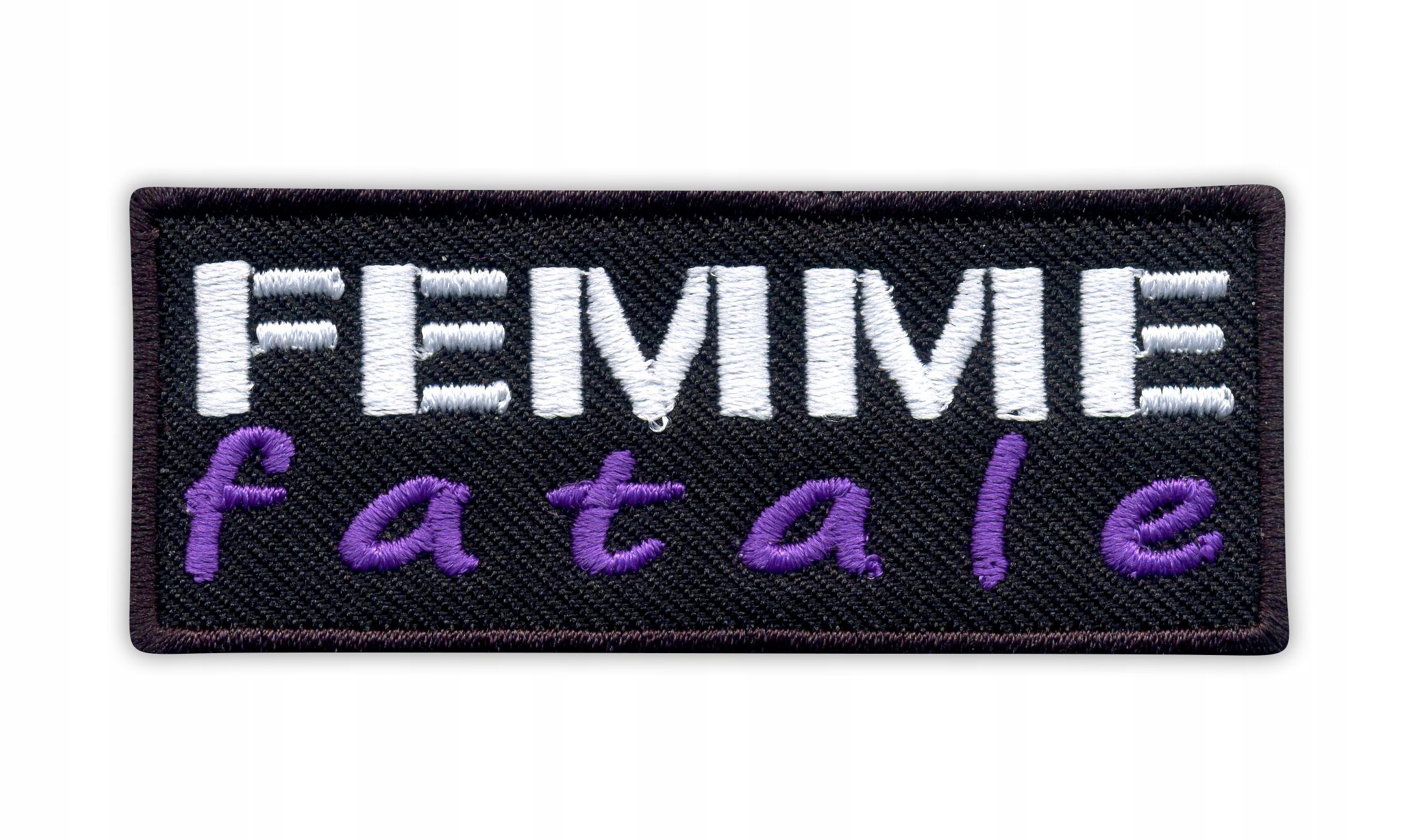 

Naszywka Femme fatale, motocyklowe Haft