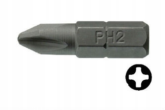 

Proline bit bity grot końcówka Ph 2 x 25mm