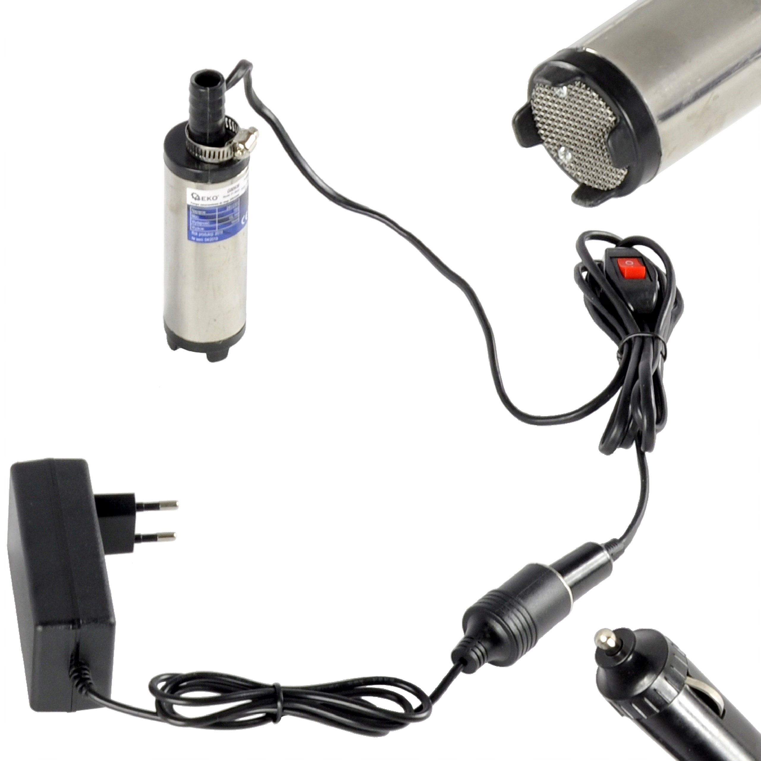 

Pompa Do Spuszczania Paliwa Oleju 24V/230V 38mm