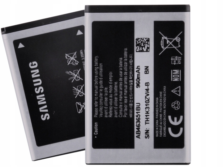 

Oryginalna Bateria Samsung AB463651BU S5610