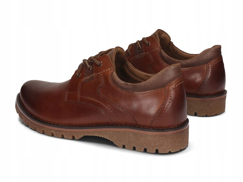 Мужские ботинки трапеции польский 308 коричневый 44 коричневый цвет