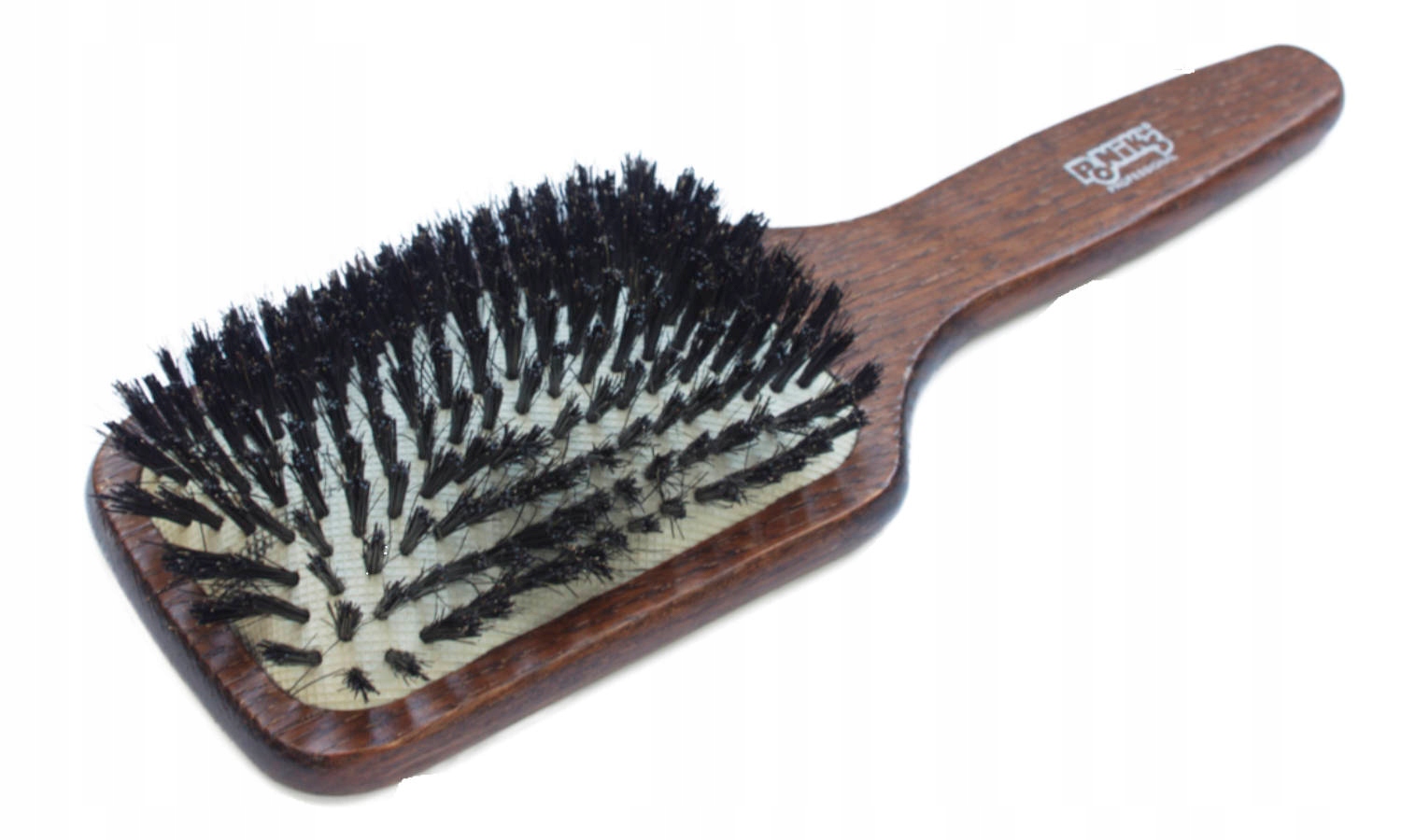 

Drewniana Szczotka z naturalnego włosa dzika