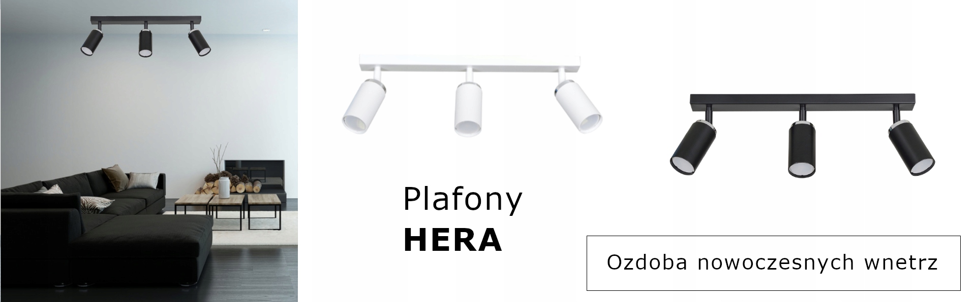 SPOT HALOGEN PLAFON SUFITOWY LED HERA 3 EMIBIG Zasilanie sieciowe