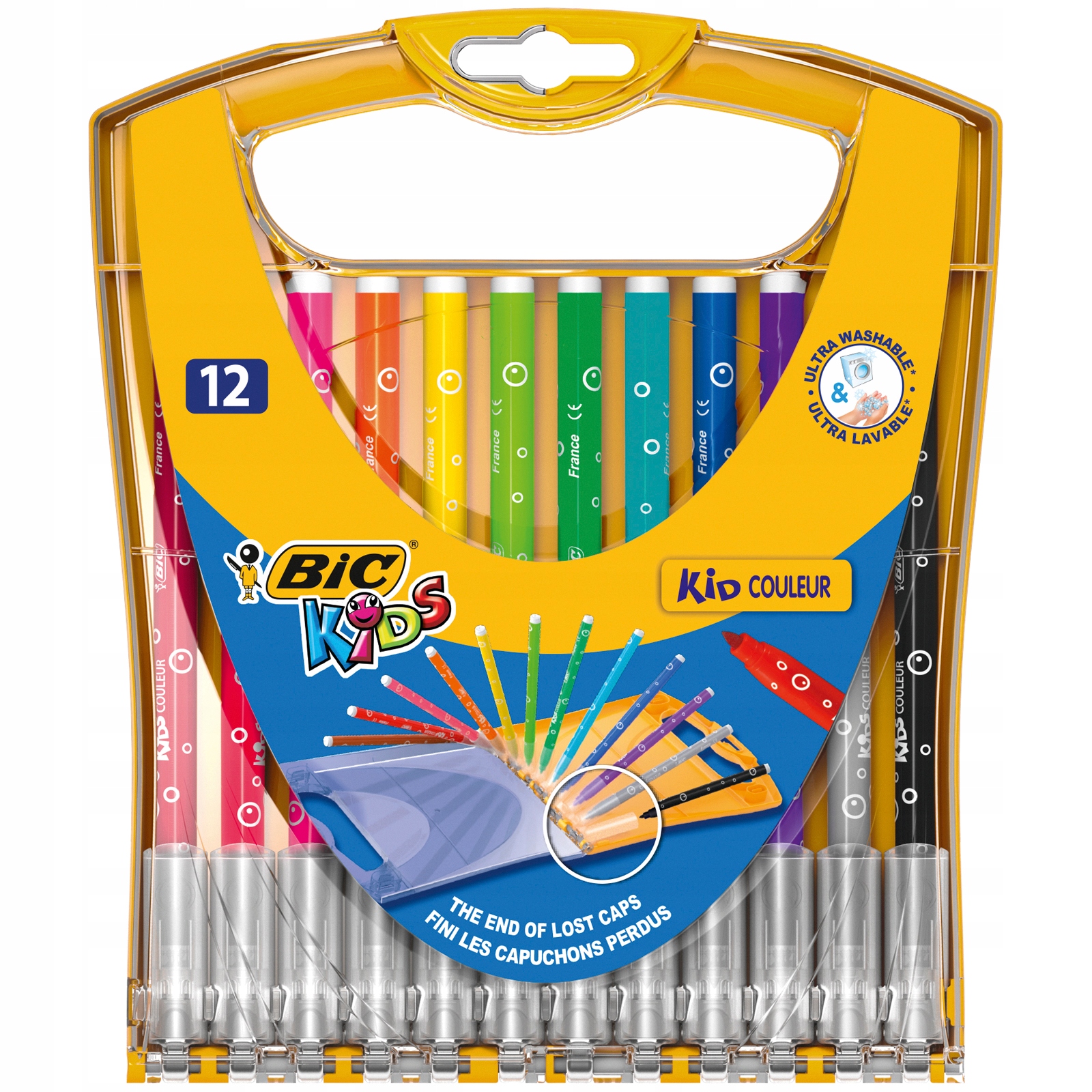 BIC flamastry 12k plastikowe pud. Kid Couleur 5423