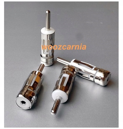 ADAPTER ANTENY SAMOCHODOWEJ ISO-DIN PROSTE 100szt