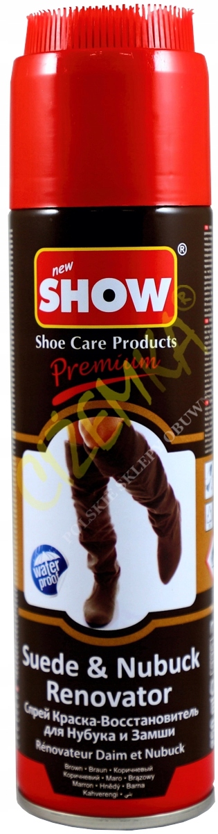SHOW FARBA PASTA RENOWATOR IMPREGNAT BRĄZOWY