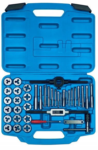 ZESTAW NARZYNKI GWINTOWNIKI CALOWE 39EL KING TONY