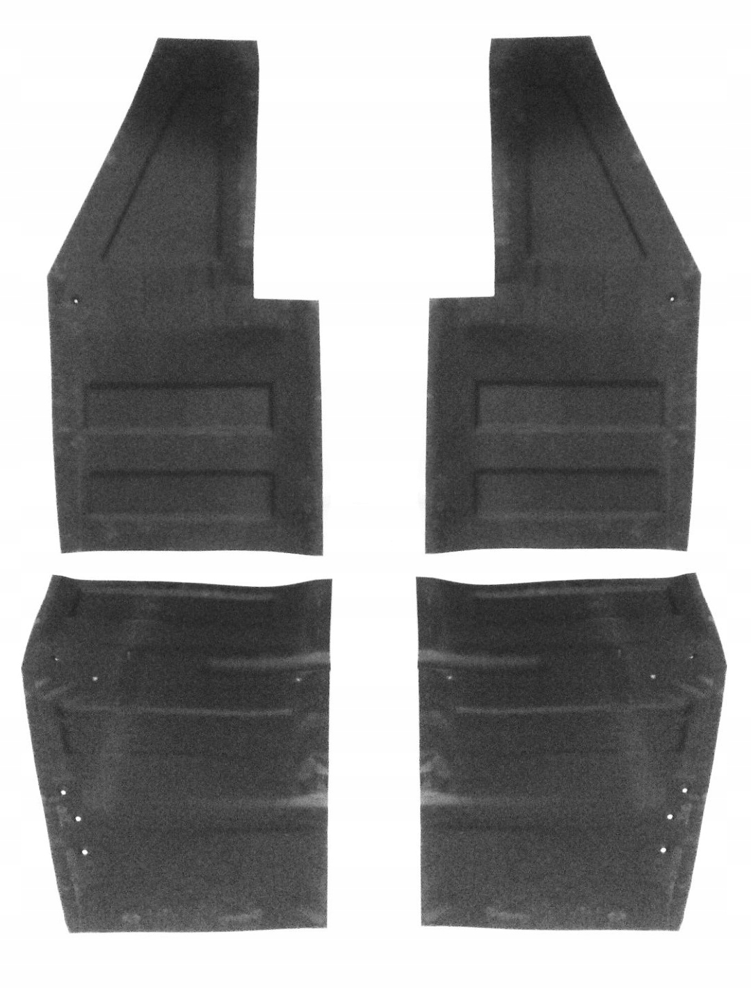 DB190PK - РЕМОНТ ПОЛА НАБОР ИЗ 4 ШТ. MERCEDES 190SL